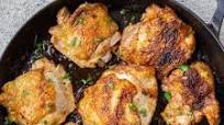Pan-Seared Chicken Thighs (30 Minutes!) Pan-Seared Chicken Thighs (30 Minutes!)