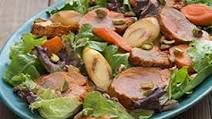 Harissa Roasted Vegetable Salad with Pork Tenderloin Harissa Roasted Vegetable Salad with Pork Tenderloin