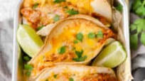 Baked Chicken Tacos Baked Chicken Tacos