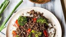 Korean Ground Beef with Broccoli and Peppers Korean Ground Beef with Broccoli and Peppers
