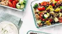 Lentil Greek Salad with Dill Sauce Lentil Greek Salad with Dill Sauce