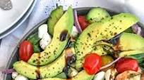 Loaded Avocado Caprese Salad with Shrimp Loaded Avocado Caprese Salad with Shrimp