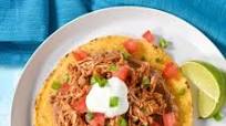 Shredded Chicken Tostadas