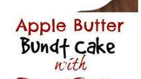Apple Butter Bundt Cake with Peanut Butter Icing Apple Butter Bundt Cake with Peanut Butter Icing