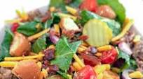 Bacon Cheeseburger Kale Salad Bacon Cheeseburger Kale Salad