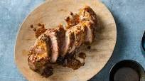 Roasted Pork with Beer-Mustard Glaze Roasted Pork with Beer-Mustard Glaze