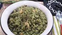 Palak Paneer Fried rice Palak Paneer Fried rice