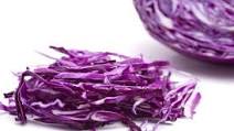 Purple Cabbage with Peas Poriyal Purple Cabbage with Peas Poriyal