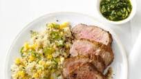 Spice-Rubbed Pork With Quinoa Spice-Rubbed Pork With Quinoa