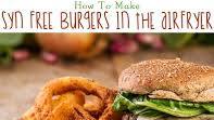 Air Fryer Slimming World Burgers Air Fryer Slimming World Burgers