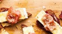 Prosciutto, Mt. Tam and Fig Jam Crostini Prosciutto, Mt. Tam and Fig Jam Crostini