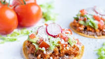 Chicken Tinga Tostadas Recipe Chicken Tinga Tostadas Recipe