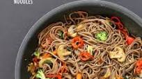 Vegan Vegetable Lo Mein with Soba Noodles Vegan Vegetable Lo Mein with Soba Noodles