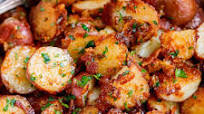 Crockpot Garlic Parmesan Potatoes Crockpot Garlic Parmesan Potatoes
