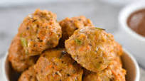 Tikka Masala Chicken Meatballs with Creamy Coconut Curry Dipping Sauce Tikka Masala Chicken Meatballs with Creamy Coconut Curry Dipping Sauce