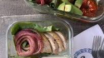Whole30 On-the-Go Mini Greek Salads with Tzatziki Sauce MAGIC ELIXIRSâ„¢ Whole30 On-the-Go Mini Greek Salads with Tzatziki Sauce MAGIC ELIXIRSâ„¢