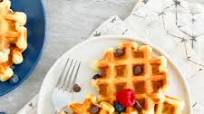 Healthyish Avocado Waffles Healthyish Avocado Waffles