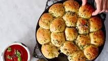 Cheesy garlic dough balls Cheesy garlic dough balls