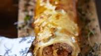 Cheese and Pickle Sausage Roll Recipe Cheese and Pickle Sausage Roll Recipe
