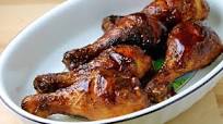 Muslitos de pollo al grill con BBQ casera