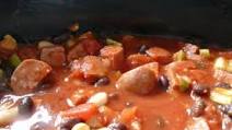 Savory Bean and Sausage Soup Savory Bean and Sausage Soup