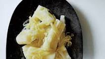 Boiled Yuca with Garlicky Onions Boiled Yuca with Garlicky Onions