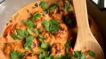 Healthy Thai Turkey Meatballs in Coconut Curry Healthy Thai Turkey Meatballs in Coconut Curry