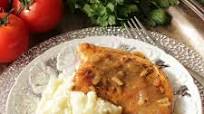 Turkey Cutlets With Gravy For One Turkey Cutlets With Gravy For One