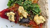 Buckwheat Chia Pizza Crust With Nut Cheese Buckwheat Chia Pizza Crust With Nut Cheese