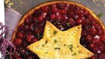 Turkey and cranberry pie Turkey and cranberry pie