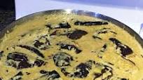 Indian Fried Eggplant Curry In Coconut Cashew Gravy Indian Fried Eggplant Curry In Coconut Cashew Gravy