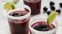 Blackberry-Lime Margaritas Blackberry-Lime Margaritas