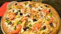 Easy Whole Wheat Pizza with Artichokes Recipe Easy Whole Wheat Pizza with Artichokes Recipe
