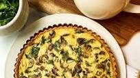 Easy Mushroom and Kale Quiche Easy Mushroom and Kale Quiche