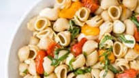 Light & Easy Roasted Tomato Caprese Pasta Salad Light & Easy Roasted Tomato Caprese Pasta Salad