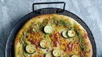 Grilled Pizza with Pesto and Zucchini Grilled Pizza with Pesto and Zucchini