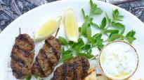 Mediterranean Ground Meat Kebabs on skewers Mediterranean Ground Meat Kebabs on skewers