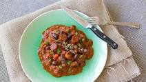 Braised pork & chorizo stew Braised pork & chorizo stew