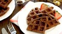 Double Chocolate Brownie Waffles Double Chocolate Brownie Waffles