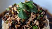 Vegan steamed tofu with mushrooms Vegan steamed tofu with mushrooms