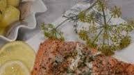 Finland Salmon stuffed with Cheese and Herbs Finland Salmon stuffed with Cheese and Herbs