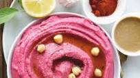 Beetroot and Horseradish Hummus Beetroot and Horseradish Hummus