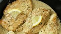 Chicken with Lemon Garlic Cream Sauce Chicken with Lemon Garlic Cream Sauce