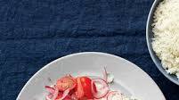 Greek-Style Chicken with Pickled Onions, Tomatoes, and Tzatziki Greek-Style Chicken with Pickled Onions, Tomatoes, and Tzatziki