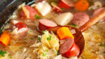 Slow Cooker Kielbasa Cabbage Stew Slow Cooker Kielbasa Cabbage Stew