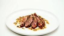 Abanico Iberico Pork with Peppercorn Sauce Abanico Iberico Pork with Peppercorn Sauce