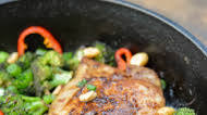 Asian Pork Chops with Sesame Broccoli Asian Pork Chops with Sesame Broccoli