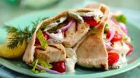 Grilled Alaska Cod Gyro Grilled Alaska Cod Gyro