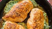 Cheesy Spinach Stuffed Chicken Breasts Cheesy Spinach Stuffed Chicken Breasts