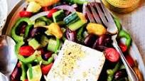 Horiatiki Salad (Greek Salad or Village Salad) Horiatiki Salad (Greek Salad or Village Salad)